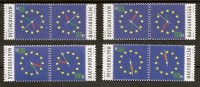 www.europhila-coins.com - 4  vers. Kehrdruckpaare II - EU - Aufnahme, 4844+4814+4837-4808