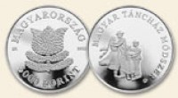 www.europhila-coins.com - 3000  Ft. Silber  PP   Volkstanz     UNESCO