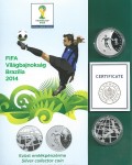 www.europhila-coins.com - 3000 Ft. - PP - Silber    Fuball   WM