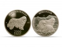 www.europhila-coins.com - 2000 Ft.  CuNiZn  PP   - Komondor - Ungarische Hunderasse