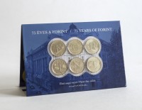 www.europhila-coins.com - 75 Jahre Forint  6 x 5 Ft. im Bilister